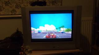 Samsung CRT, LCD TVs with Sega Saturn Ages Outrun