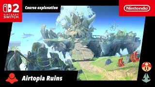 Kirby Air Riders – Course Overview: Airtopia Ruins (nintendo Switch 2)