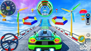 Car ramp mega game 2021 - Master Car Driver Gadi Game Simulator - Android IOs Gameplay screenshot 4