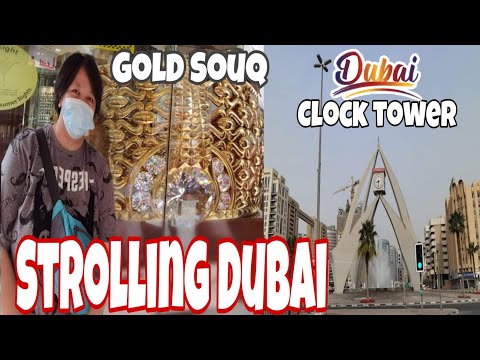 STROLLING AROUND DUBAI ||Gold Souk|| || Karama|| Satwa||