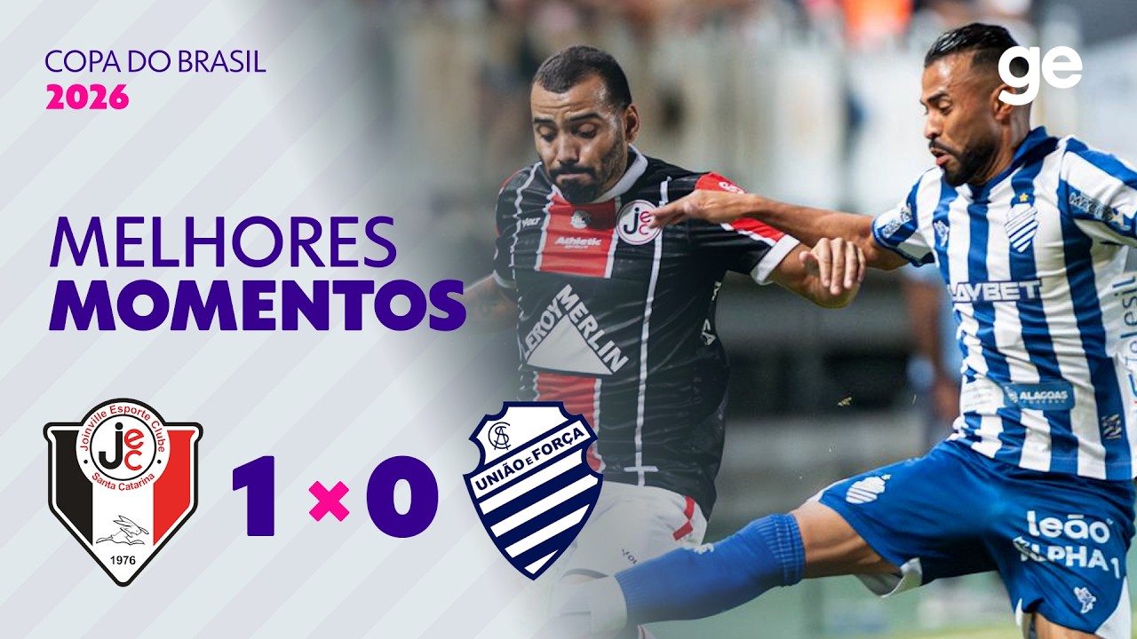 JOINVILLE 1 X 0 CSA | MELHORES MOMENTOS | COPA DO BRASIL 2026 | ge.globo