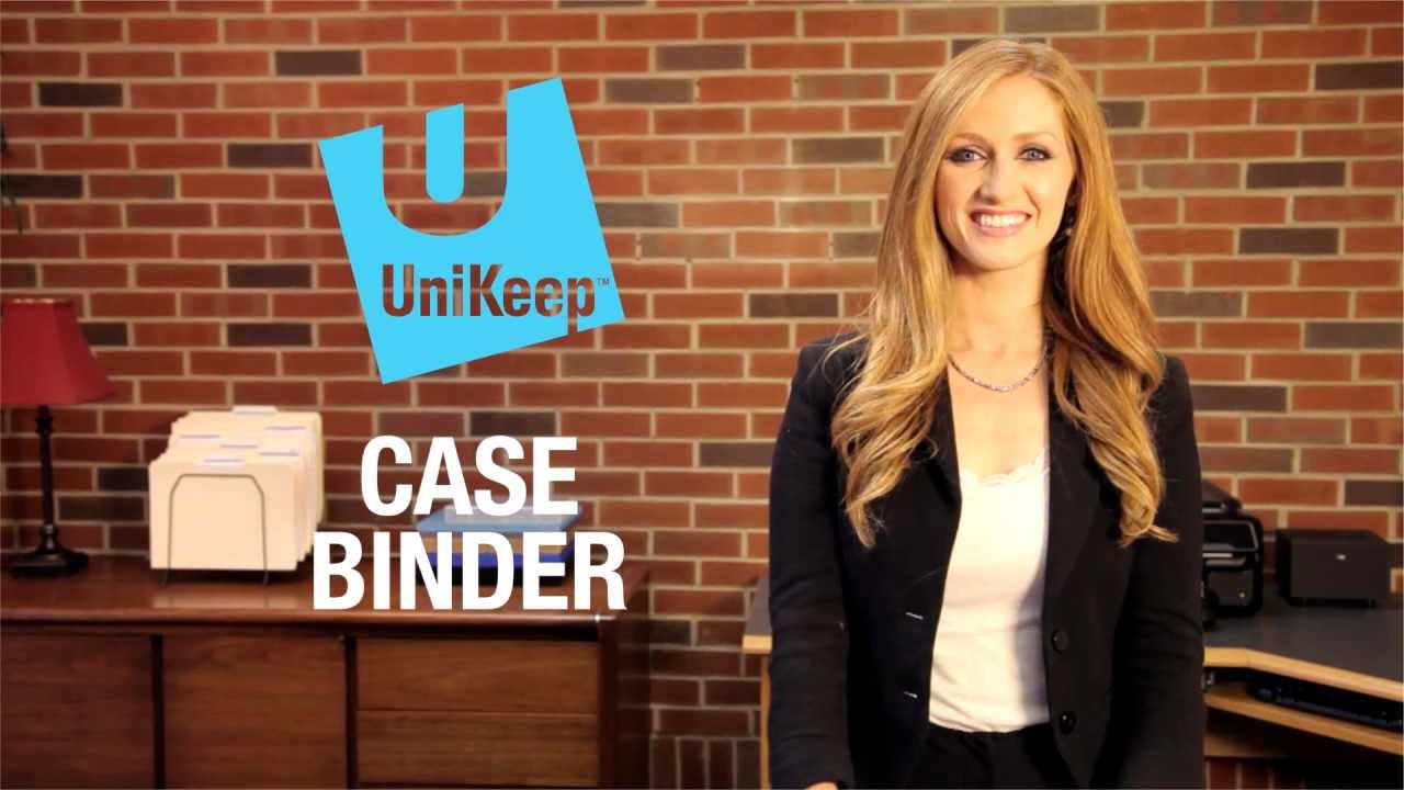 A Better 3-Ring Binder - UniKeep Case Binders