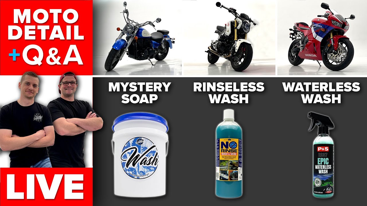 Motorcycle Cleaning & Detailing