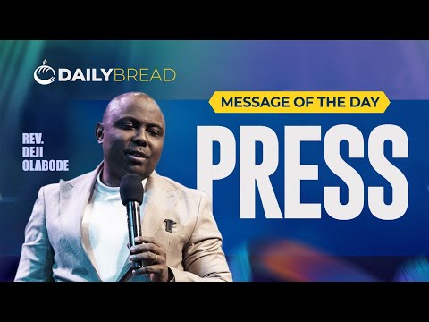 PRESS DAILY BREAD REV DEJI OLABODE