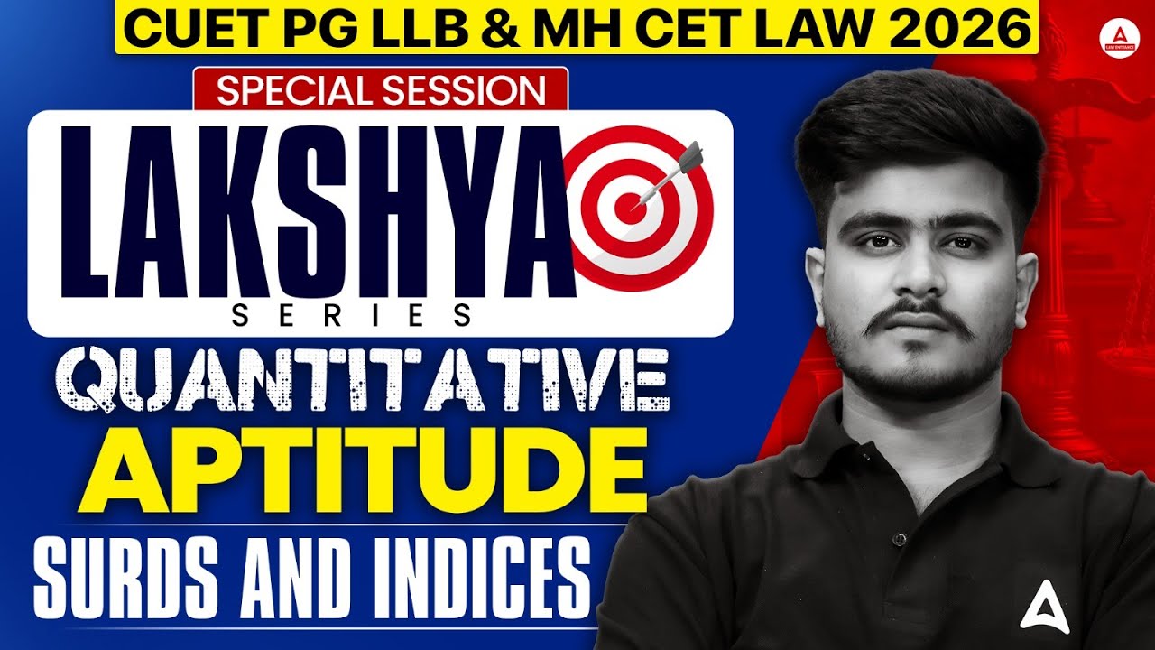 CUET PG LLB 2026 - Quantitative Aptitude | surds and indices | CUET PG ...