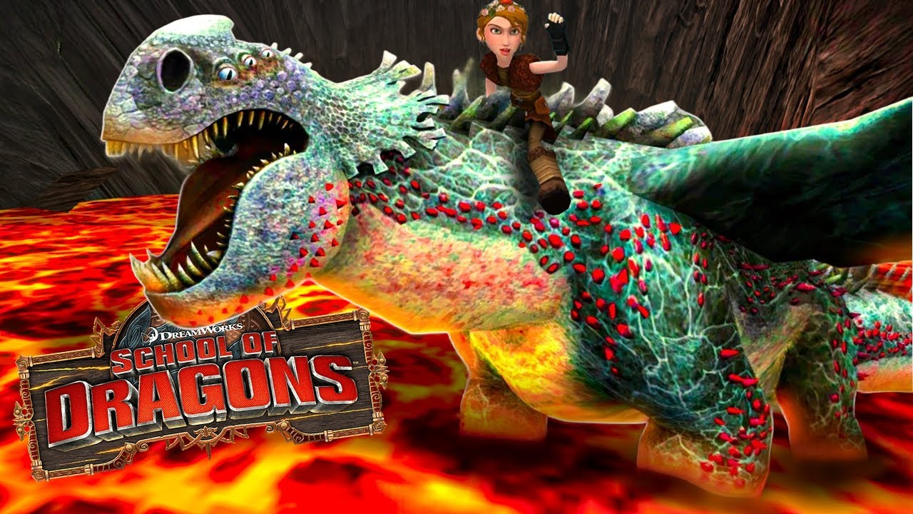 CONSIGO a MUERTE ROJA en ESCUELA DE DRAGONES