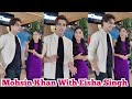 Mohsin khan sweet and supportive gesture with co star eisha singh while promoting jab mila tu show