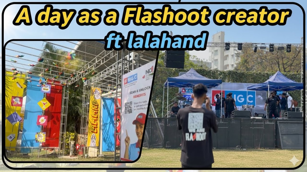 Shoot. Edit. Deliver. Repeat. 🔥 | A Day As A Flashoot Creator ft.Lalaland Flea & @weareflashoot 
