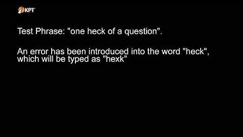 Adaptxt Vs XT9 Comparison - Error Correction & Prevention
