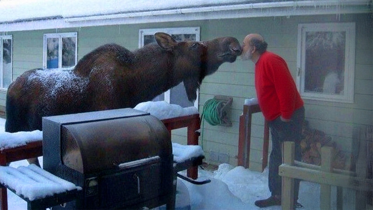 Wild Animals Are Being Friendly Caught on Camera! ❤️