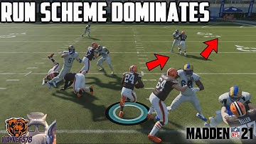 NEW RUN SCHEME IN MADDEN 21 DOMINATES - BEST RUN PLAYS MADDEN 21💯🔥