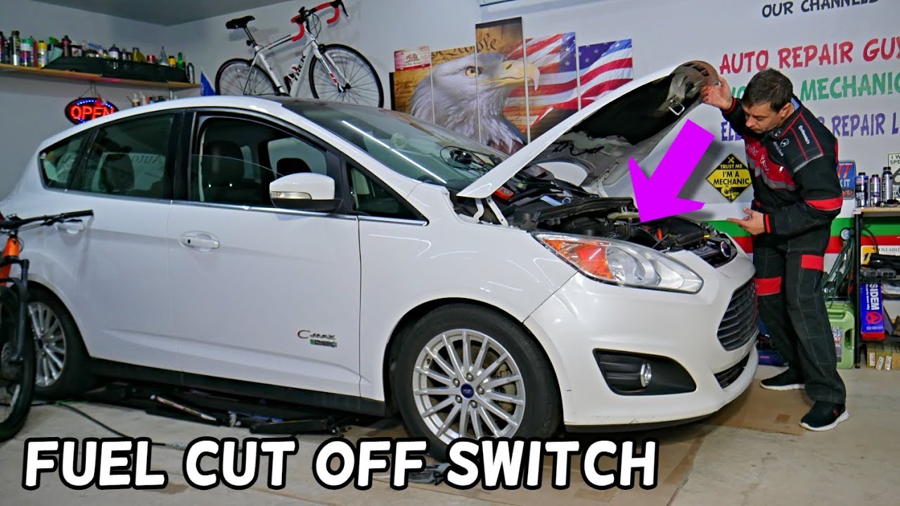FORD CMAX FUEL CUT OFF SWITCH RESET, CAR DOES NOT START FUEL CUTOFF