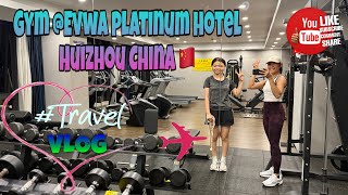 GYM at EVWA PLATINUM HOTEL #jackyandfamilysvlog #chinavlog #touristattraction #ofwlife #gym #travel