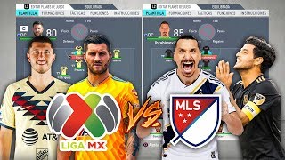 Liga Mx All Star Vs Mls All Star Fifa 20 Youtube