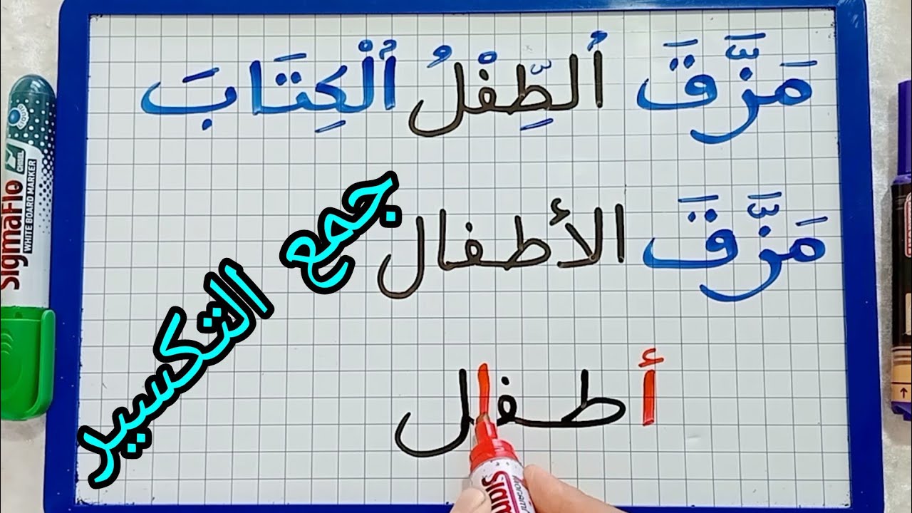 الدرس205:جمع التكسير/قواعد جمع التكسير/تحويل الجمل من المفرد إلى الجمع (شرح مبسط للمبتدئين)