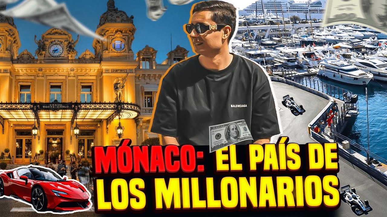 El LUGAR con MÁS MILLONARIOS del MUNDO + VIENDO el GRAN PREMIO DE ...