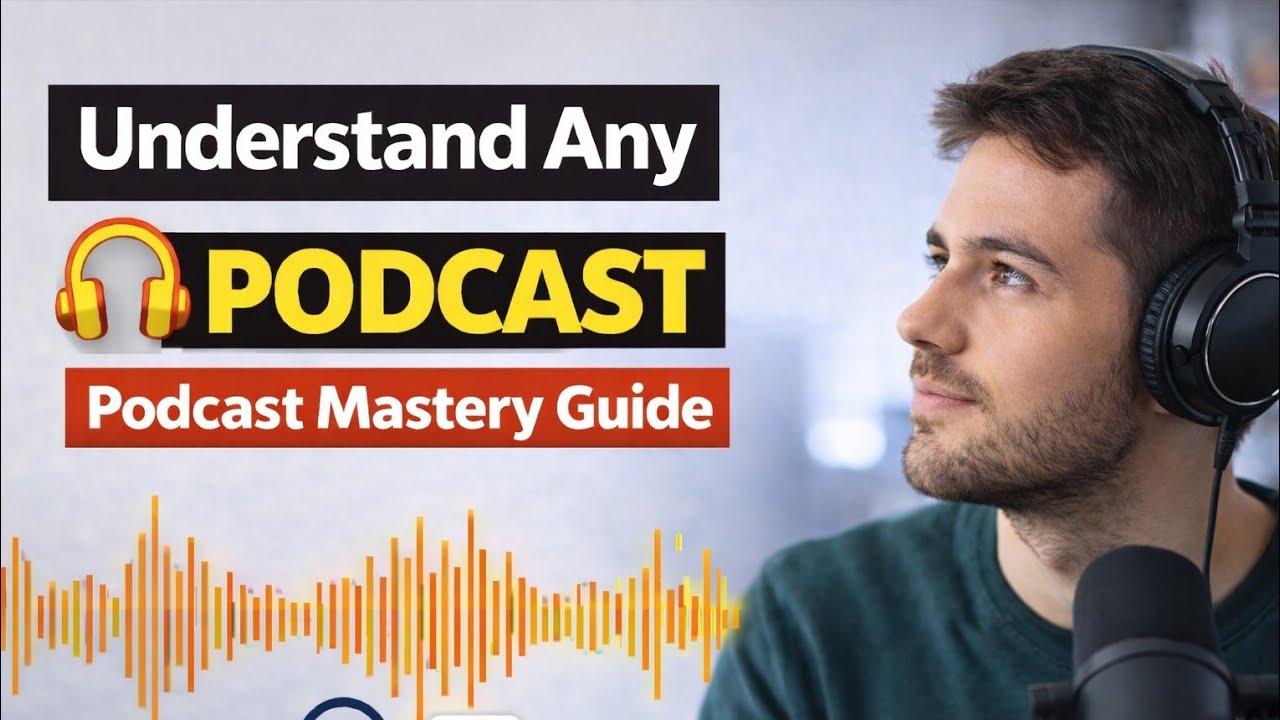 Understand Any English Podcast: Advanced Listening Strategies | English Fluency