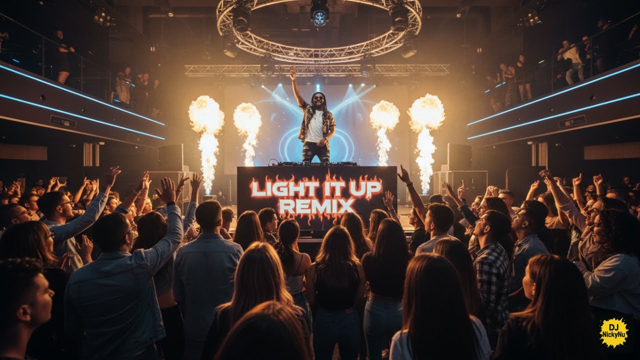 Light It Up (Badman Remix) | DJ NickyNu | Soca Dancehall Fire 2025