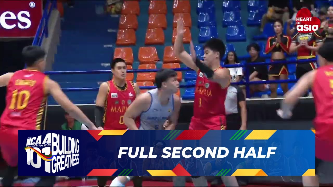FULL SECOND HALF - Arellano Chiefs vs Mapua Cardinals | NCAA Season 101