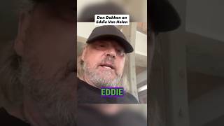 Don Dokken on Eddie Van Halen