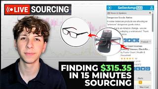 Watch Me Source $315.35 Profit In 15 Minutes LIVE Sourcing | Amazon Online Arbitrage