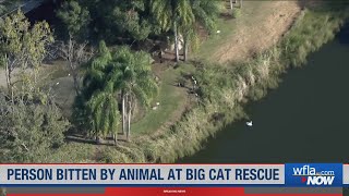 Animal bites, seriously injures person at Carole Baskin's Big Cat Rescue in Tampa