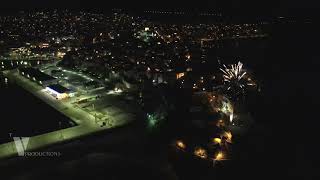 Kavala, Greece 2021 - New Year's fireworks