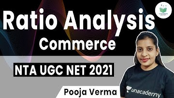 NTA UGC NET 2021 | Commerce by Pooja Verma | Ratio Analysis