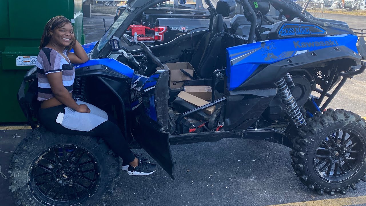 Krx 1000 tender springs and Synthetic winch rope install. YouTube