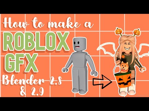 how to make a roblox GFX (blender 2.8!)