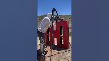 Tripod for rear shooting support