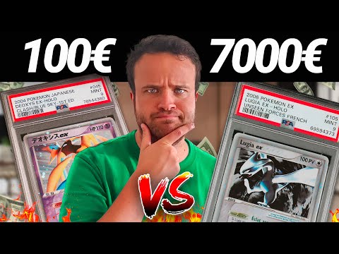 CARTES POKÉMON À 100€ VS 7000€ : Lesquelles choisiriez-vous ? 💸🔥