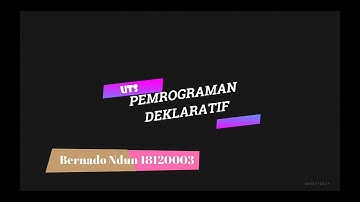 UTS Programan Deklaratif Visual Prolog