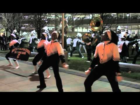 CASS TECH MARCHING BAND-NOEL NIGHTS 2010 PART 2.mov