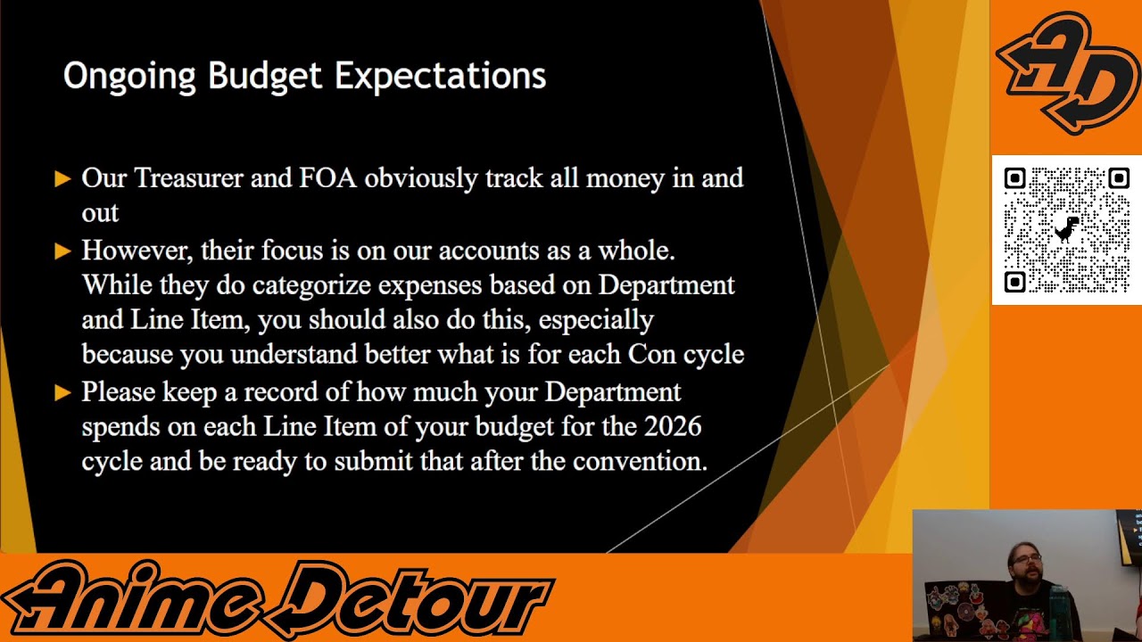 December 2025 Anime Detour Staff Meeting