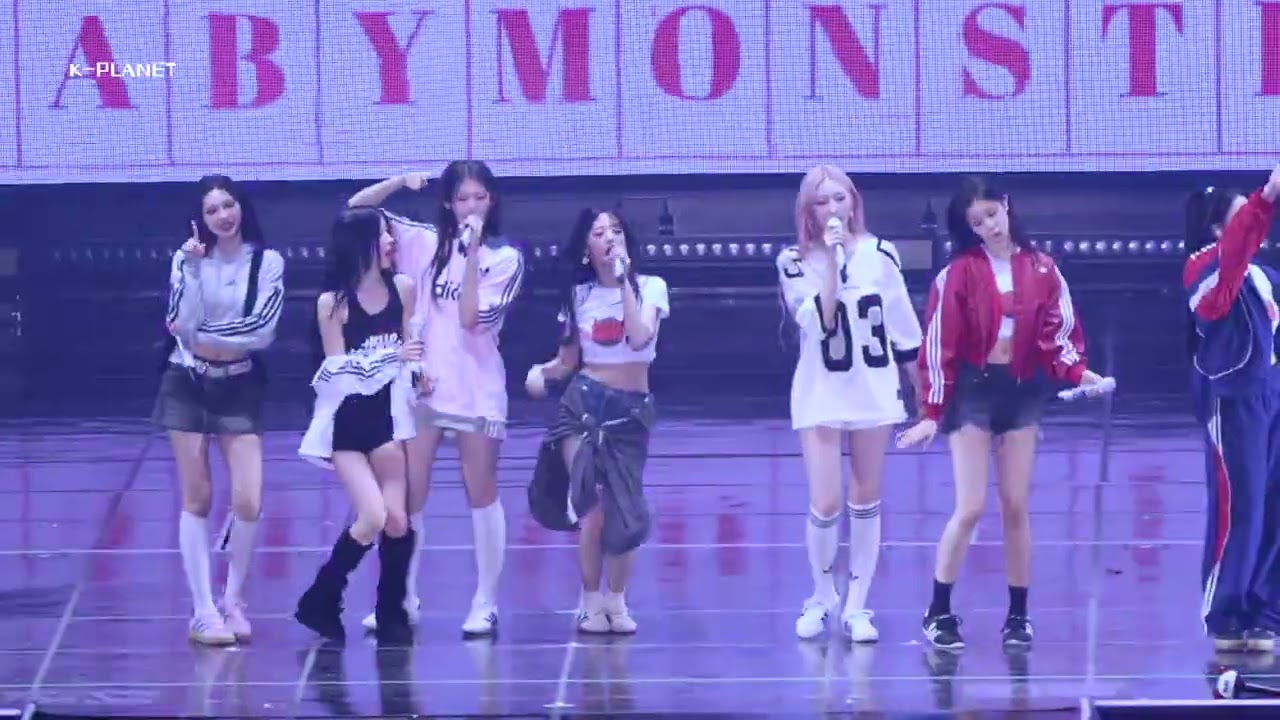 BABYMONSTER CONCERT 'Stuck In The Middle (Remix)' 4K Fancam 직캠 | 베이비몬스터 콘서트 ENCORE 앵콜 250125