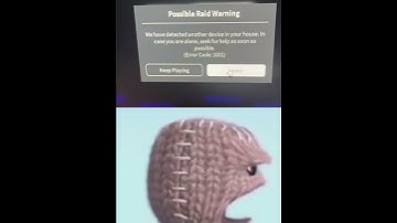 Error Code 1001 || #roblox #error #fyp #viral