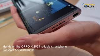 Oppo X 2021 Rollable Phone Hands-On Video 4K