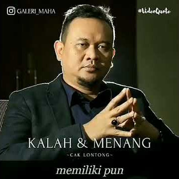 cak lontong - definisi berjuang