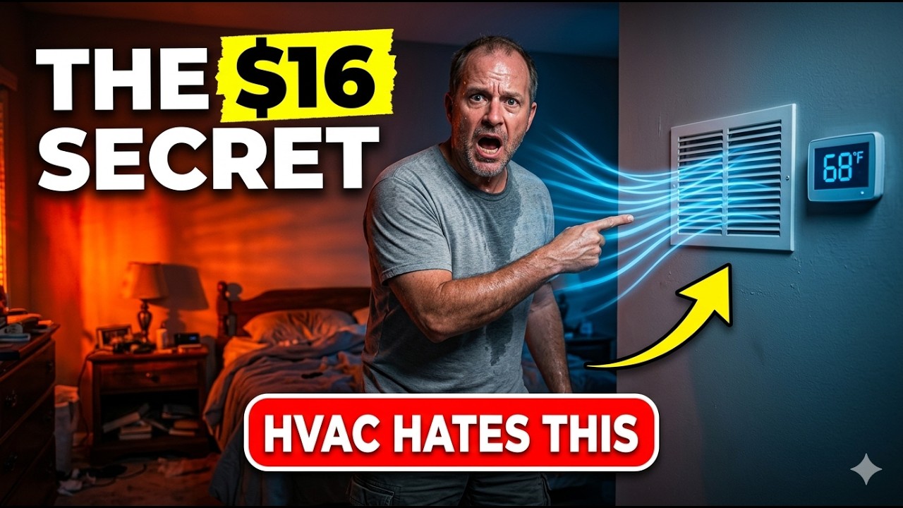 This $16 Return Vent Trick Fixes the Hottest Room in Your House — Why Don't HVAC Guys Tell You?