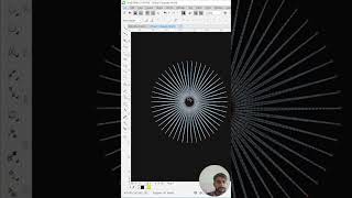 Create Mandala Design in CorelDRAW | Super Easy Trick! #coreldraw #coreldrawtutorial #coreldrawtips