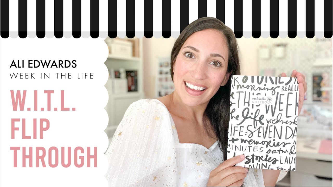 Week In The Life 2024 |  Ali Edwards WITL | Completed Journal Full Flip Through Thru