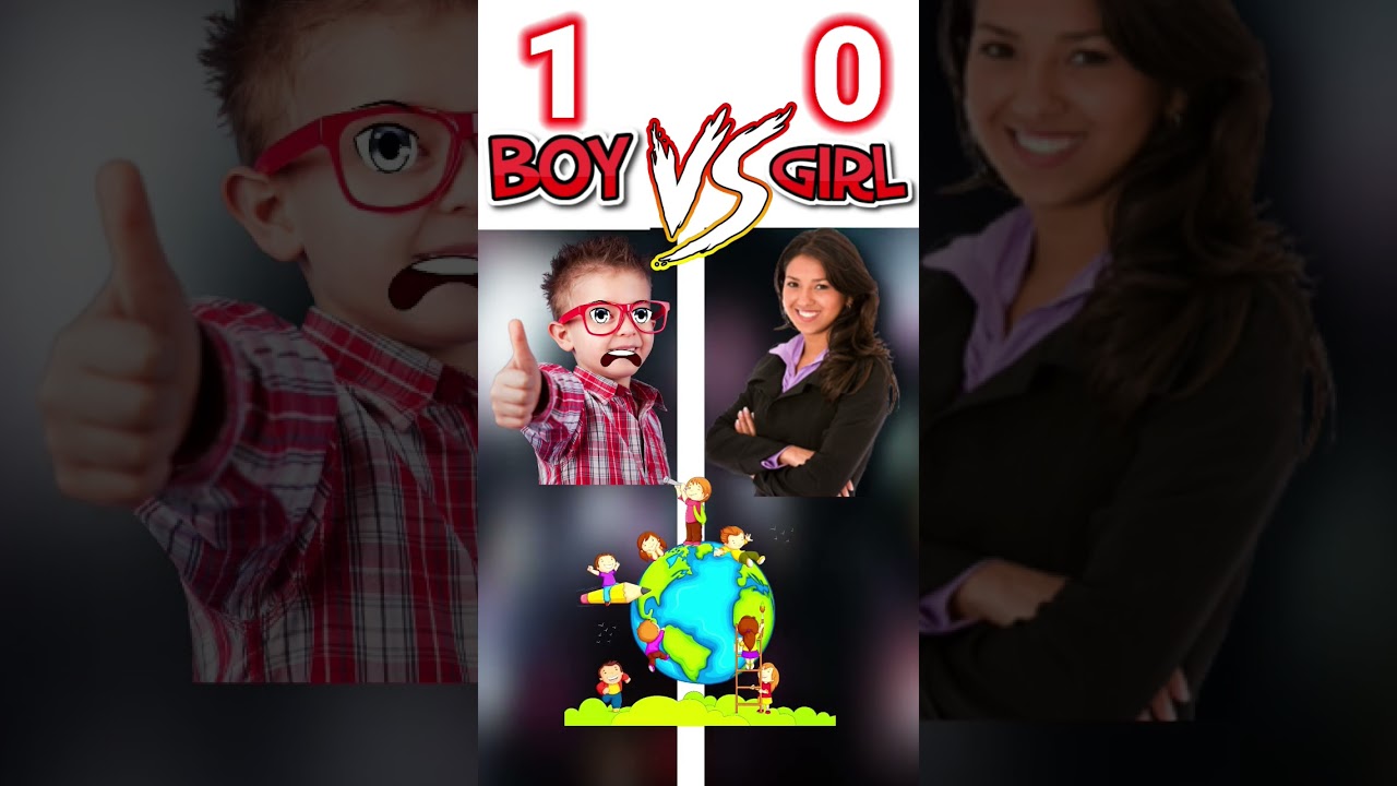 Boy Vs Girl 😱 