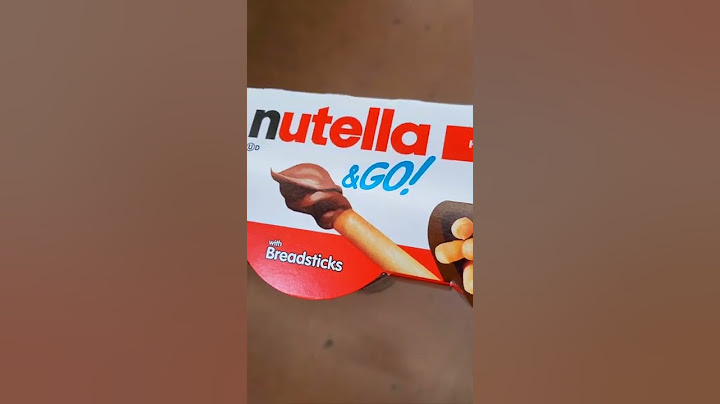 Nutella & Go with breadsticks #nutella #breadsticks #yummy #love #chocolate #hazelnut #shorts
