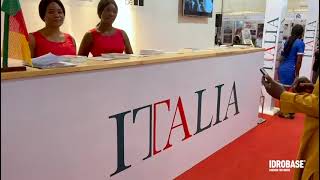 Idrobase Groups At The Italian Pavilion At The Salon Promote In Cameroon.