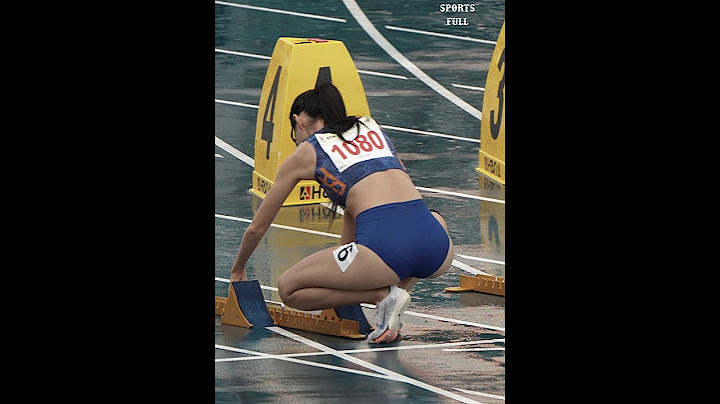 최선을 다해 준비하는 육상 여신 김민지 ㄷㄷ