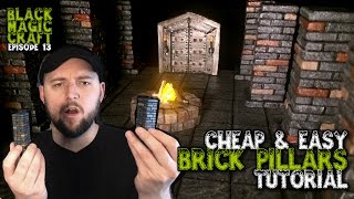 Brick Pillar Dungeon Scatter Terrain For D&D Tutorial (Episode 013)