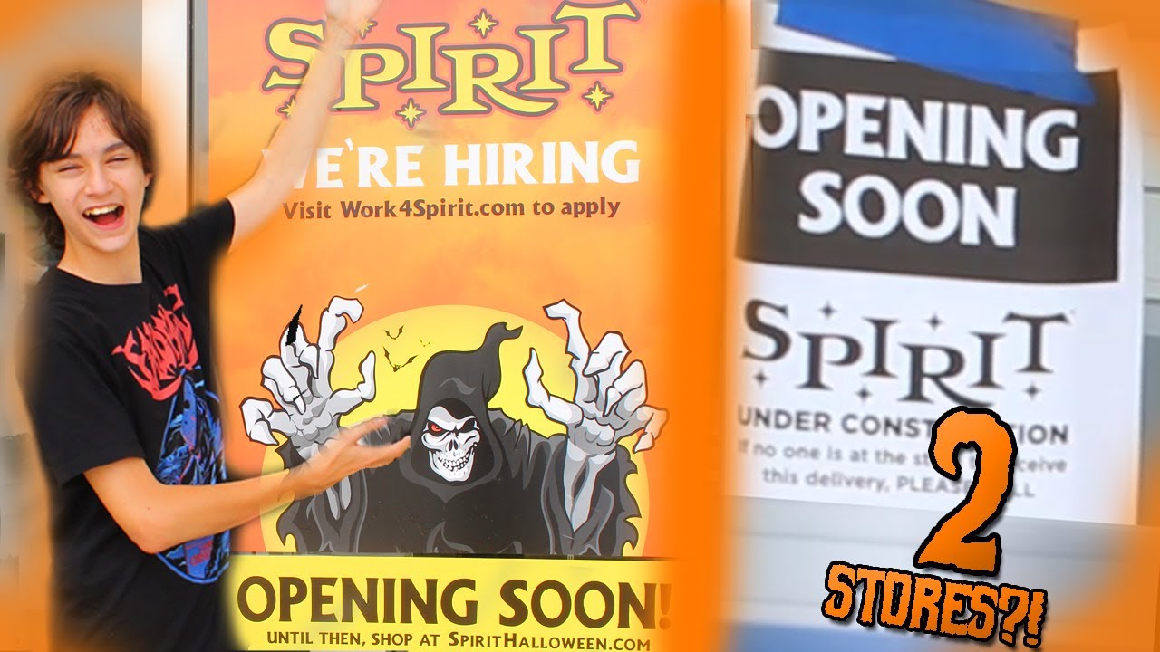 Two Spirit Halloween Setup SIGHTINGS | My Local 2021 Locations FOUND + New Signs UP