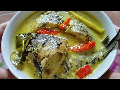 Resep Ikan Mas Kuah Kuning Santan