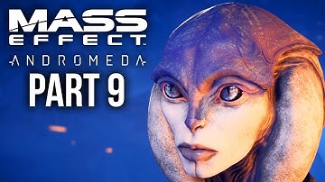 MASS EFFECT ANDROMEDA Walkthrough Part 9 - VOELD - HELP THE RESISTANCE (Female) Full Game